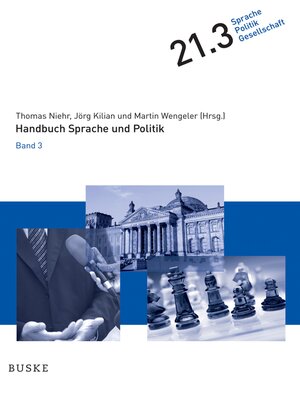 cover image of Handbuch Sprache und Politik